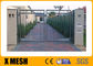 สวนอลูมิเนียมโลหะ Driveway Gates Rail 40x40mm Metal Security Fencing