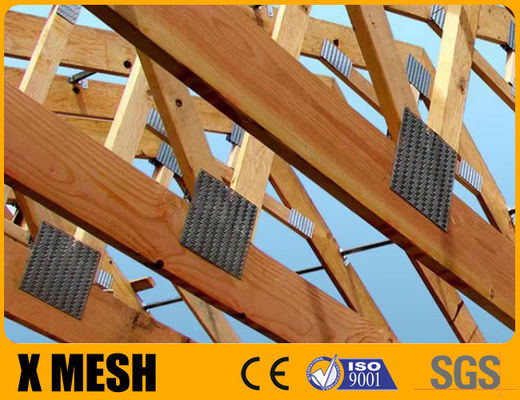 1.5 นิ้ว X 5 นิ้ว Truss ผังเล็บแผ่นกับมาตรฐาน ASTM A653 สําหรับแผ่นผนัง