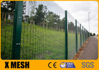 โลหะอุตสาหกรรม H 2700mm No Climb Security Fence Corrosion Resistant
