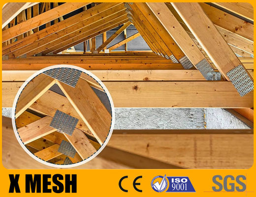 QJ1218B ASTM A 653 มาตรฐาน G90 สะพานเชื่อมไม้ที่มีขนาด 20 Gauge สําหรับผู้ก่อสร้าง