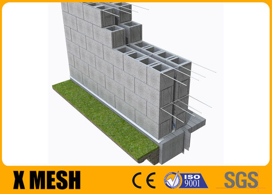 ช่องว่าง 16 "คอนกรีต Slabbing Block Ladder Mesh ที่ใช้ในการก่อสร้าง